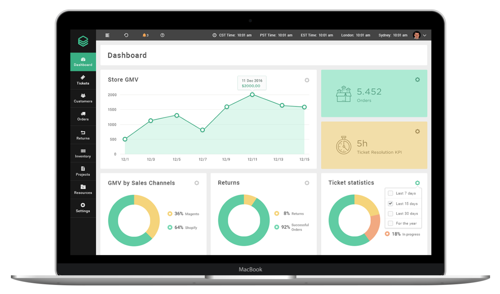 SaaS system Helix design desktop